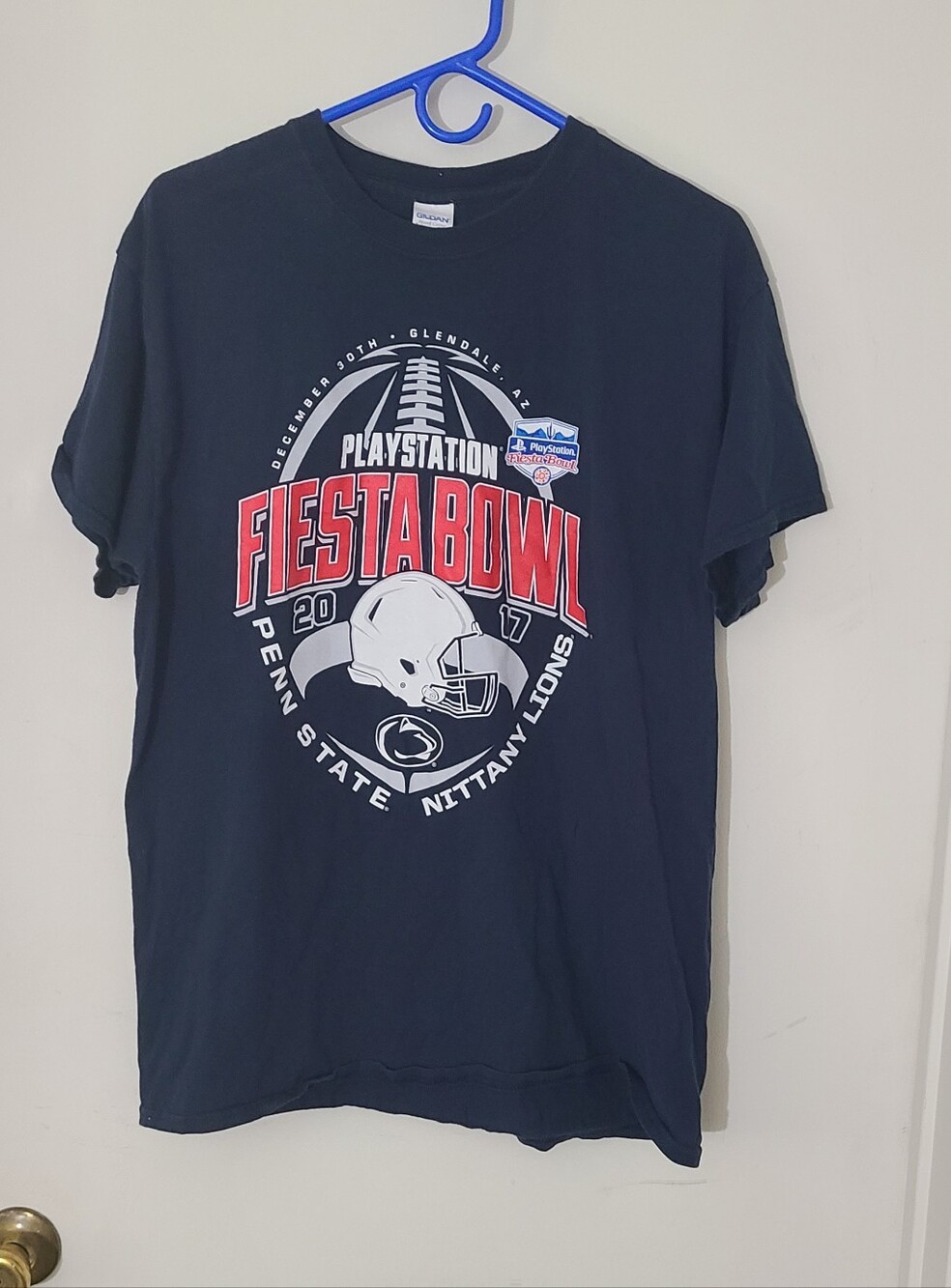 Penn State Nittany Lions 2017 Playstation Fiesta Bowl Shirt Mens Large T-Shirt